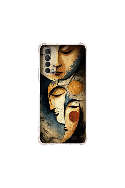 PrintiFy حافظة حماية للزوايا متوافقة مع هاتف هواوي بي سمارت 2021 ميتامورفوس ب...