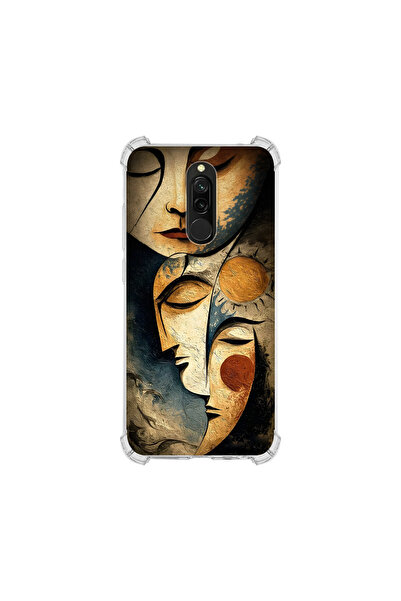 PrintiFy حافظة حماية للزوايا متوافقة مع هاتف Redmi 8 Metamorphosis Clear Drea...