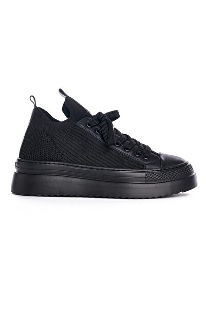 martin valen Valento Black Knitwear Sneakers