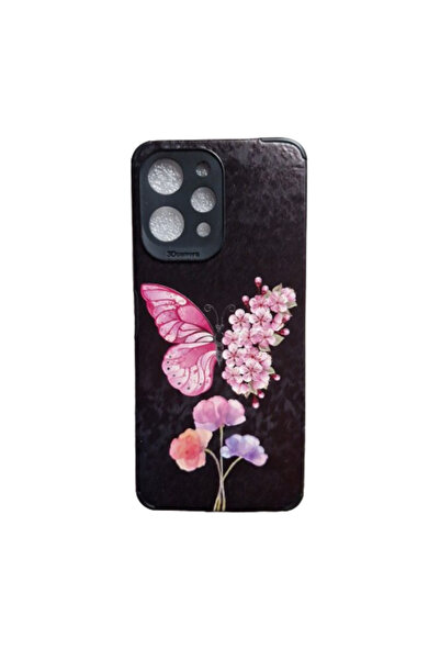ELITE MOBILE Husa TPU compatibila cu Xiaomi Redmi 12, Butterfly Design