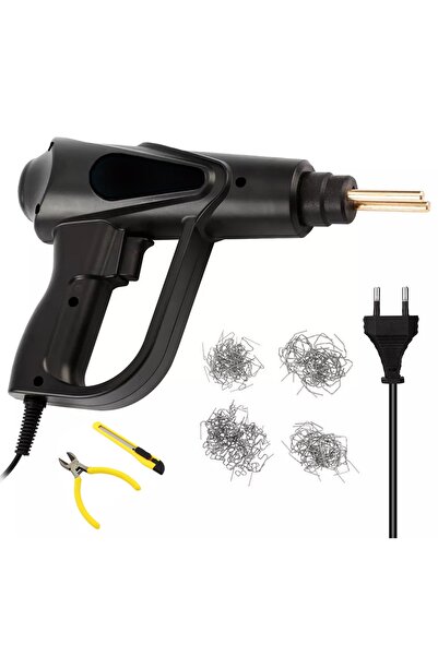 zola Plastic soldering gun, with 200 stainless steel staples, LED illuminatio...