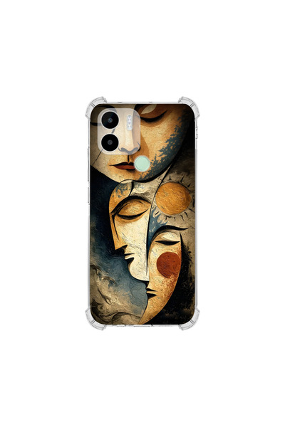 PrintiFy حافظة حماية للزوايا متوافقة مع Redmi A2 Plus بتصميم Metamorphosis Cl...