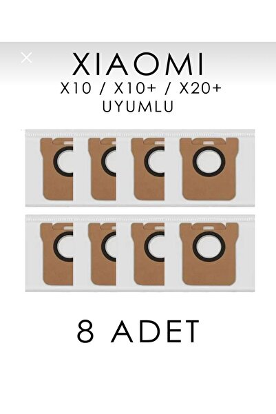 CLEANPOWER Σακούλες σκόνης 8 τεμαχίων συμβατές με το μοντέλο ρομποτικής ηλεκτ...