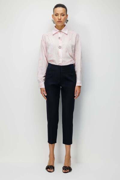 Ekol Pantaloni cu picior îngust și elastic gros