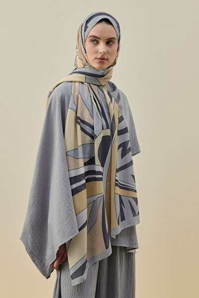 Merwishop Merwish Mucci Women's Shawl 2611 Mustard