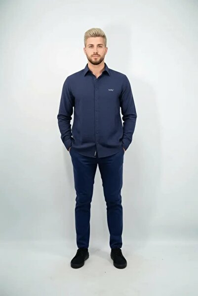Hersley New Season Modal Woven Men's Shirt