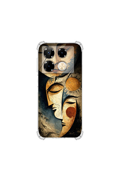 PrintiFy حافظة حماية للزوايا متوافقة مع هاتف infinix Note 40 Pro بتصميم Metam...