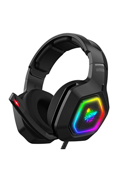 Proove سماعة رأس أونيكوما K10 بإضاءة خلفية RGB لأجهزة الكمبيوتر الشخصية/بلاي ...