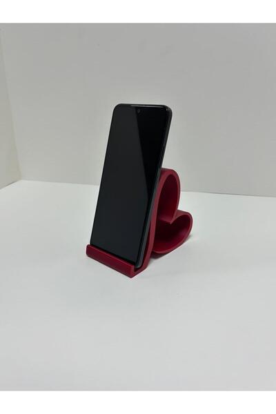 EGETEC Kalp Şeklinde Telefon Tutucu - Masa Üstü Telefon Tutucu