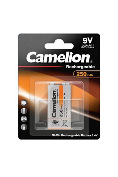 CAMELİON Baterie reîncărcabilă de 9V Ni-MH 250mAh preîncărcată