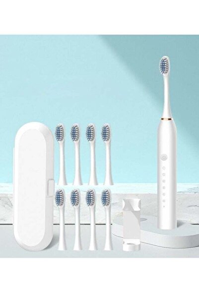 Arabest فرشاة أسنان كهربائية قابلة لإعادة الشحن، فرشاة سونيك بستة أوضاع مع 8 ...