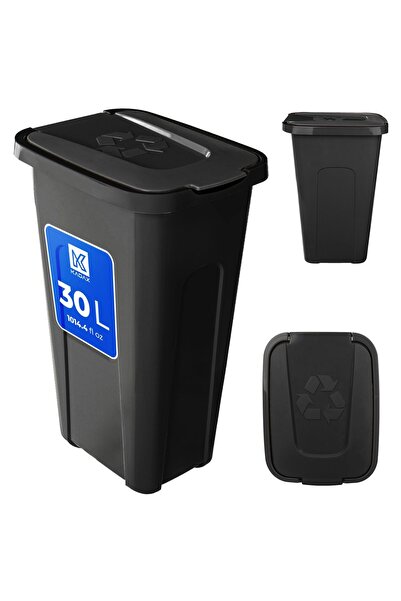 KADAX Waste Bin 30L Waste Sorting Container with Lid