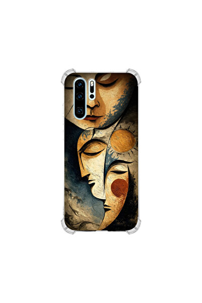 PrintiFy حافظة حماية للزوايا متوافقة مع هاتف هواوي P30 Pro بتصميم Metamorphos...