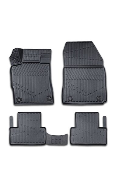 CED AUTO TRADE Σετ Πατάκια Αυτοκινήτου από Λαστιχένια Πατάκια Peugeot 308 2021->