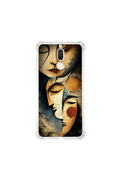 PrintiFy حافظة حماية للزوايا متوافقة مع هاتف هواوي ميت 10 لايت ميتامورفوس بير...