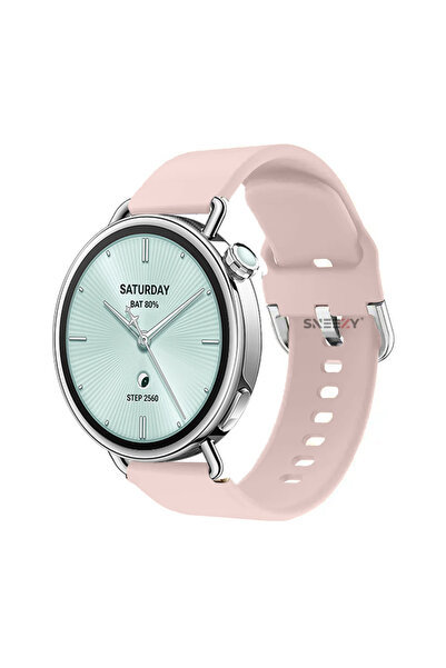 Sneezy Soft Purelux Soft t Buckled Silicone Cord Compatible with Mi Watch S4 ...