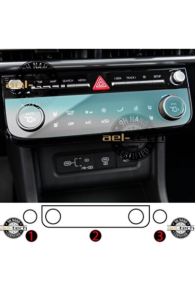 ael-tech Hyundai Tucson Compatible Digital Air Conditioner and Air Conditioni...