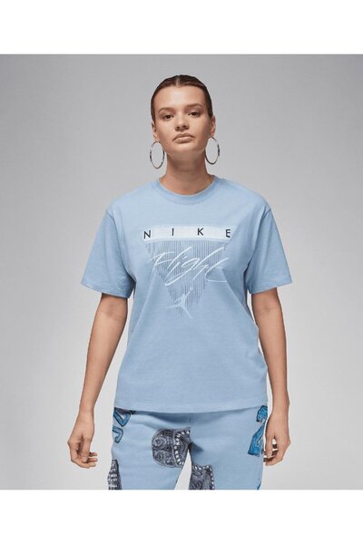 Nike Jordan Flight Heritage T-Shirt γυναικείο μπλουζάκι με κανονική εφαρμογή