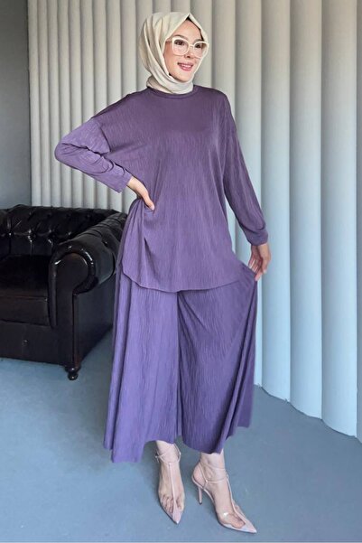 Bestenur Piliseli Double Set 1692 - Purple