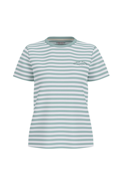 Guess Croială normală pentru femei cu dungi tricou - Verde
