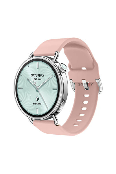 Sneezy Soft Purelux Soft t Buckled Silicone Cord Compatible with Mi Watch S4 ...