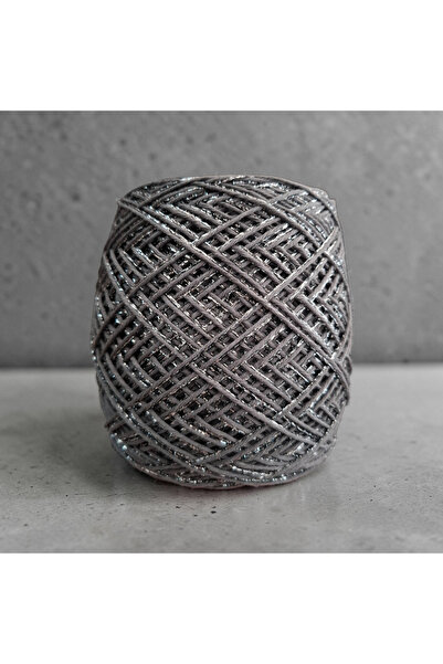 Kırlangıç Cotton Cotton & Glittery Lace Mixed Design Hand Knitting Yarn 150 Gr