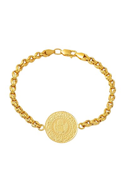 Harem Altın Güverse Zincirli Çeyrek Bileklik BIL63