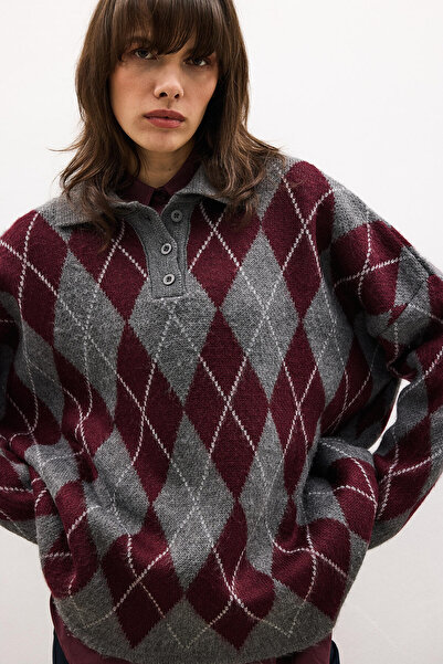 Touché Privé BUTTONED KNITWEAR SWEATER
