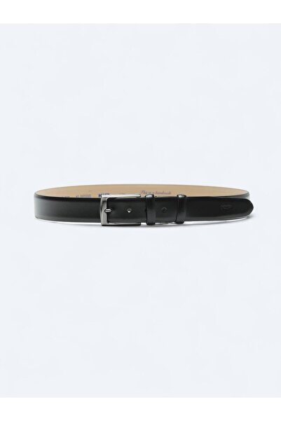 Kip Black Calfskin Belt