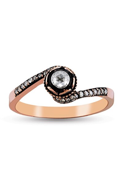 Harem Altın 0.15 Ct Elmas Beştaş Yüzük EY7