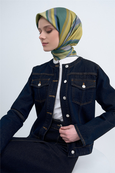 Armine وشاح ساف حرير سورا 9514D 54