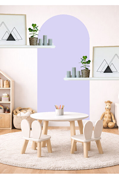 Sim Tasarım Boemski ovalni set jednostranih zidnih naljepnica