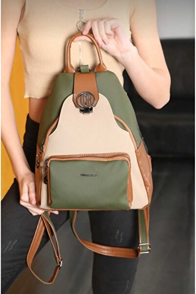 CRESSBERRY Women's Backpack Multi-Compartment Zippered Daily Stylish Design S...