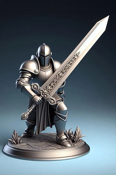 Mont Marte Fearless Knight Action Figure – Medieval Knight Figure