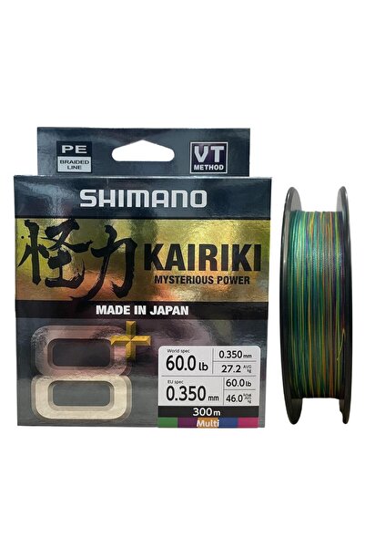 Shimano Kairiki 8+ 300 Mt 0.35mm İp Misina Multi Color