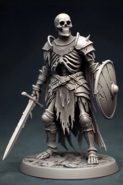 Mont Marte Skeleton Warrior Action Figure – Fantastic Skeleton Warrior