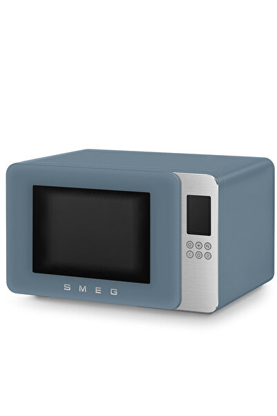 SMEG 4'ü 1 Arada Mikrodalga Fırın Storm Blue 29Lt