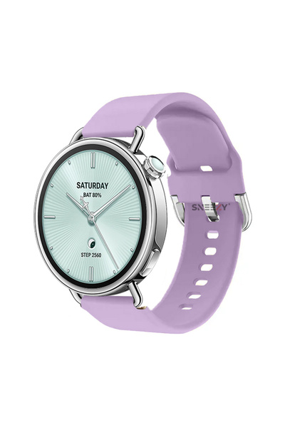 Sneezy Soft Purelux Soft t Buckled Silicone Cord Compatible with Mi Watch S4 ...