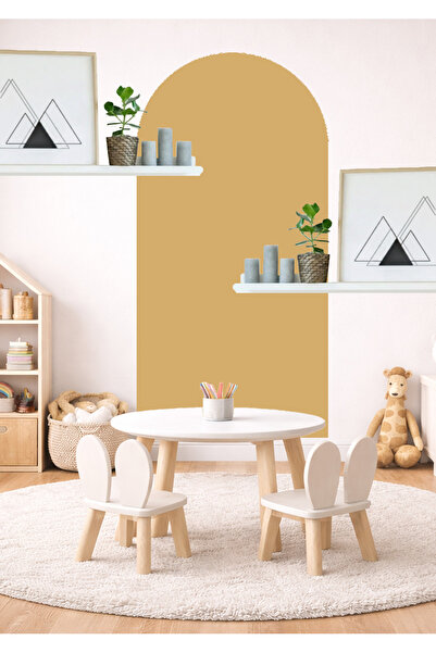 Sim Tasarım مجموعة ملصقات جدارية بوهيمية بيضاوية الشكل