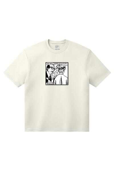 Vans 000VY4C9F1-R Ανδρικό T-Shirt  "They Are Just Shoes Loose Ss " Λευκό