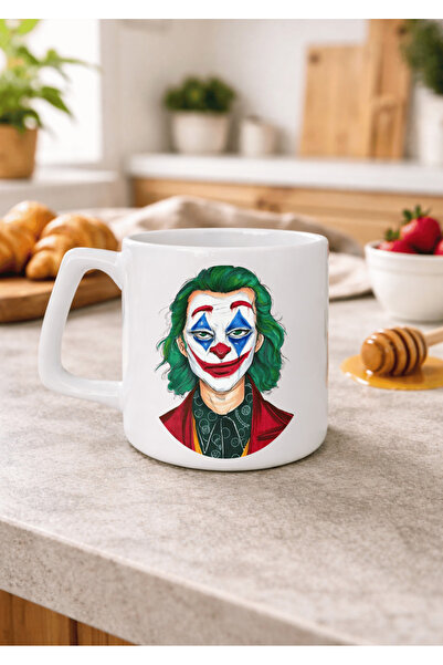 Eylül Design Joker Printed Ceramic Mug 250 ml Luxury