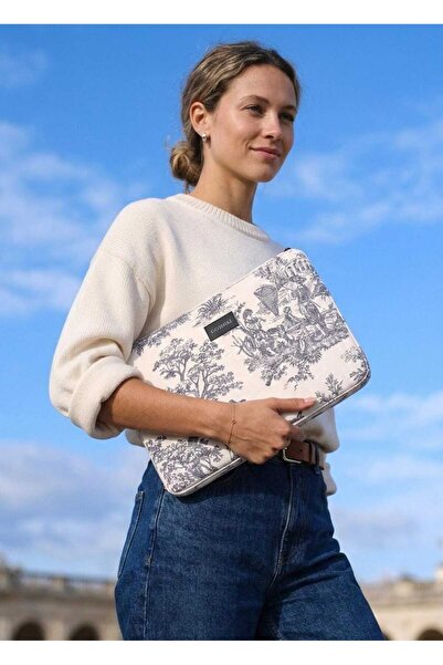 Goshıkı Jiki Gray Colored Laptop/Macbook/Macbook Pro Compatible 14.5 Inch Not...