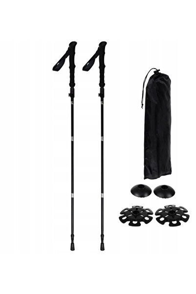 zola Σετ μπαστούνια πεζοπορίας και αξεσουάρ, 110 - 130 cm, κράμα αλουμινίου, ...