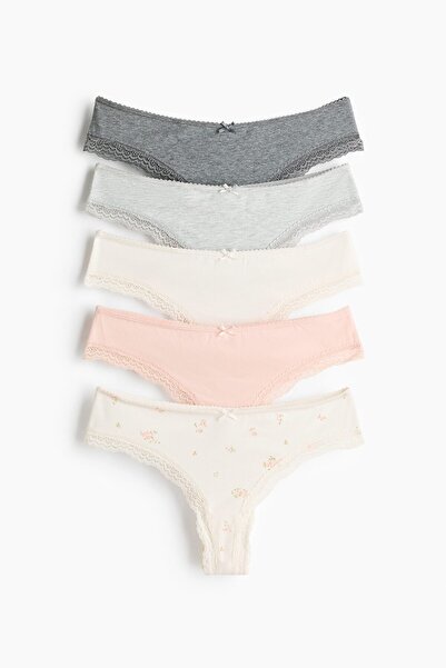 H&M 5'li Brazilian Külot