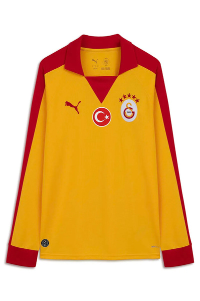 Puma Galatasaray new season retro long sleeve colorful jersey (sponsor Unprin...