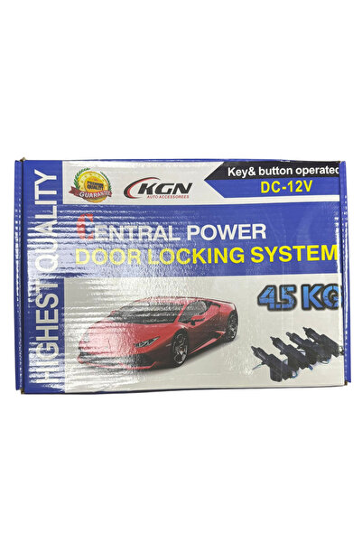 Kgn Merkezi Kilit Seti 12v Universal 4 Kapı İçin (KGN 0205002)