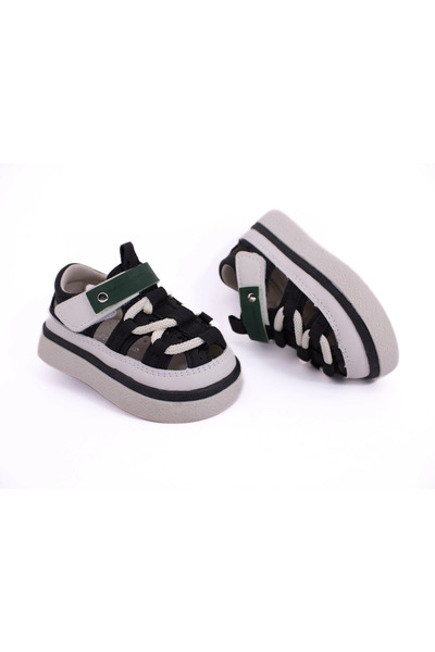 Clibee BearStep Summer First Steps Sandals – Flexible Sole with Heel