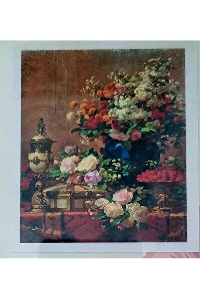 Hobiline Hı Stone 5d Elmas Boncuk Taş Işleme Mozaik Goblen Kit 50x40cm GÜLLER...