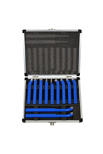 GEKO SET OF 11 LATHE KNIFES 10 X 10 MM CARBIDE -