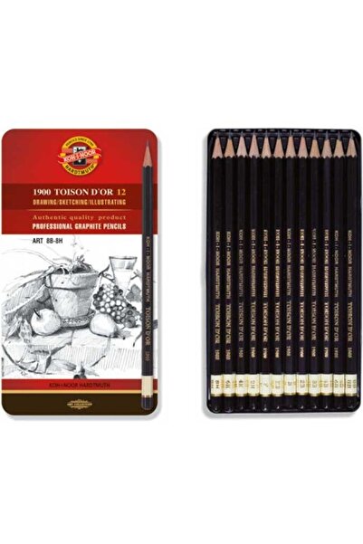 Koh-i Noor Set Of Gaphite Pencils 1902 12